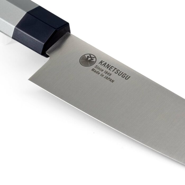 Kanetsugu Zuiun Kiwami Santoku Hocho Kochmesser Silber – Bild 5