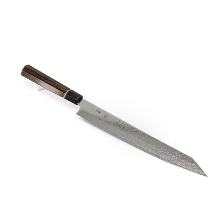 689039 kanetsugu zuiun kiwami slicing hocho kochmesser silber braun schwarz 001