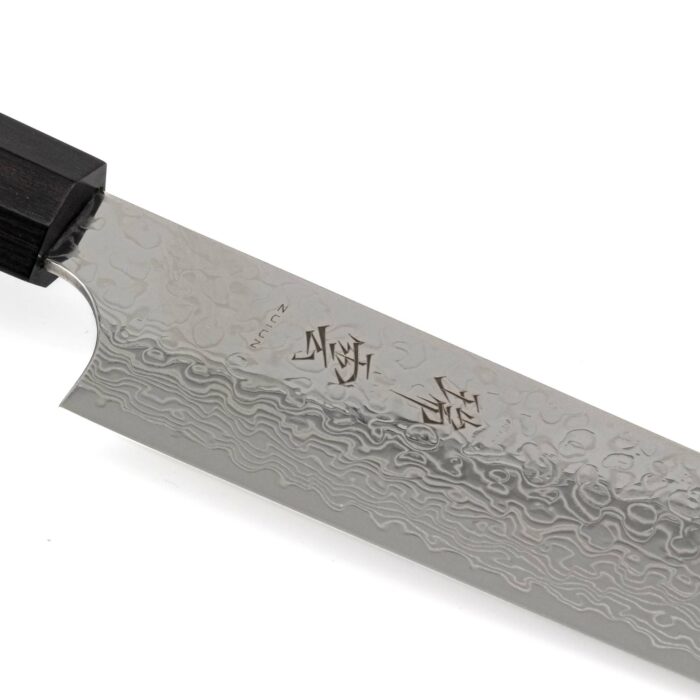 689039 kanetsugu zuiun kiwami slicing hocho kochmesser silber braun schwarz 005