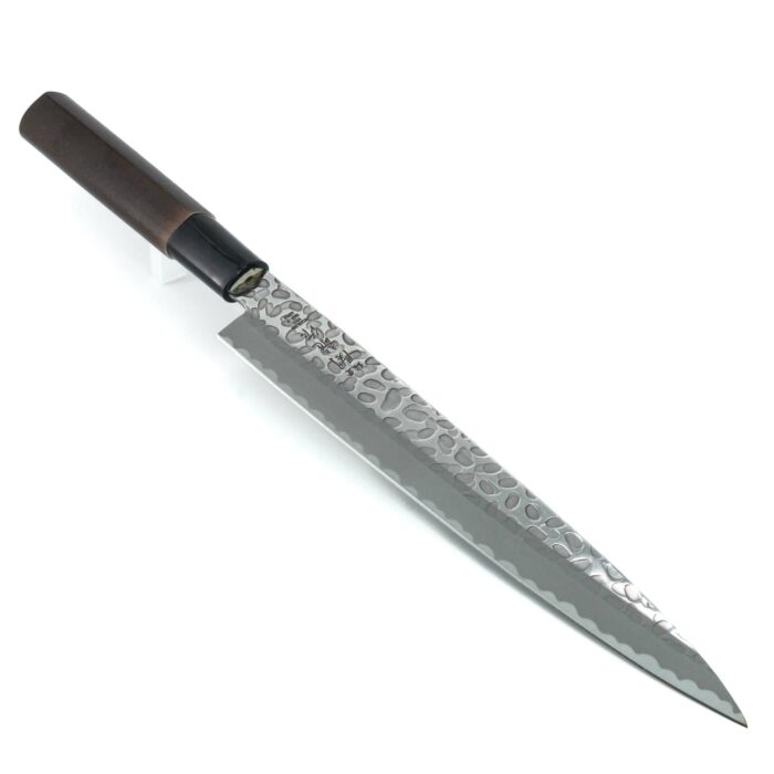 Sekiryu Sashimi Hocho Kochmesser Silber Braun – Bild 1