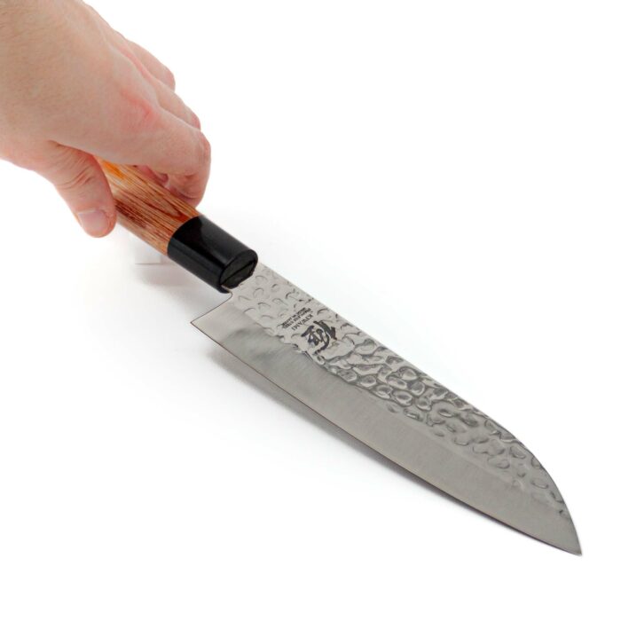 923005 ozawa kiwami santoku hocho kochmesser silber braun schwarz 002