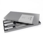 Kanetsugu Zuiun Kiwami Hocho Kombi-Set Kochmesser Silber – Bild 6