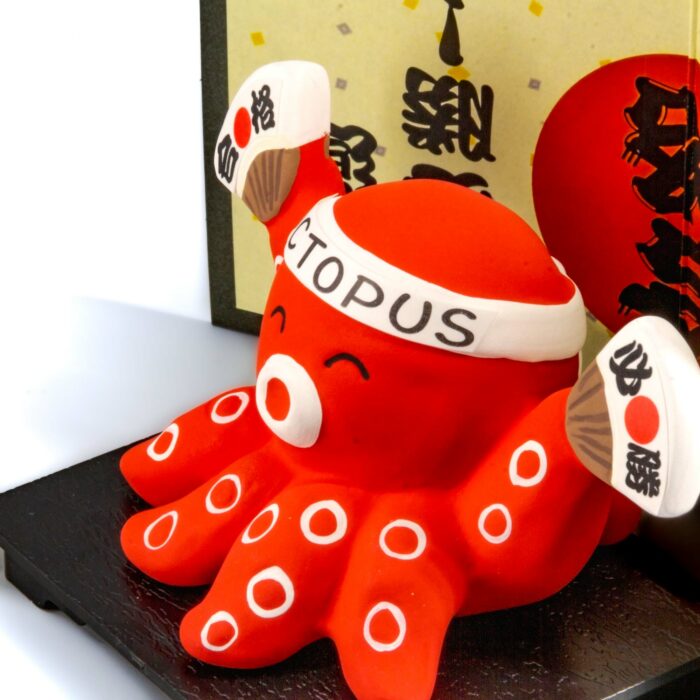 731531 tako mini schrein mini jinja oktopus rot weiss schwarz braun 005
