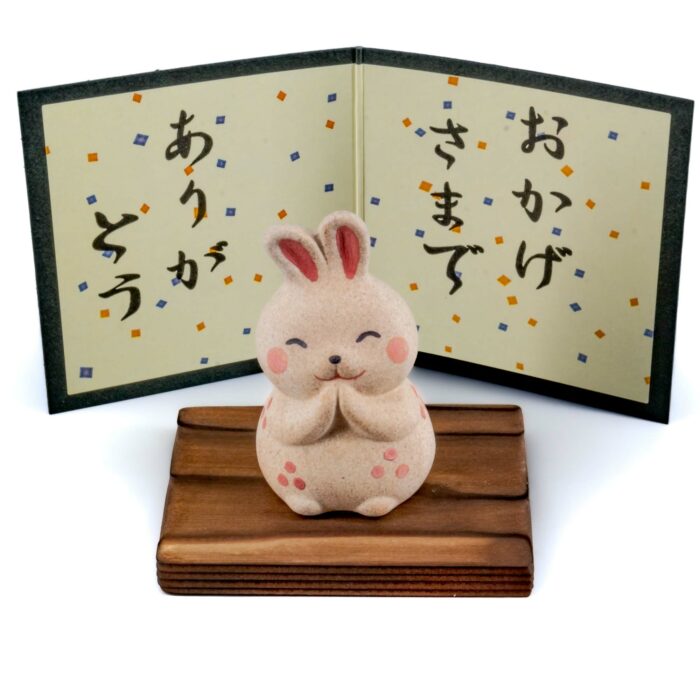 731533 usagi mini schrein mini jinja kaninchen beige rosa schwarz 003 basis