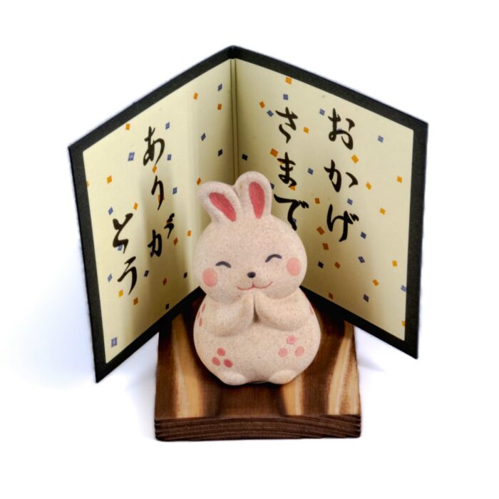 731533 usagi mini schrein mini jinja kaninchen beige rosa schwarz 008 basis
