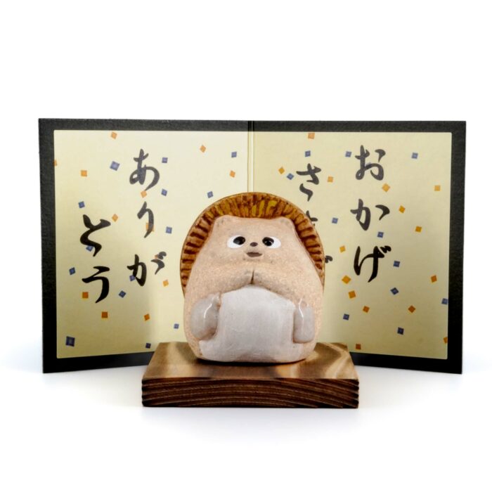 731535 tanuki mini schrein mini jinja japanischer marderhund beige weiss braun schwarz 001