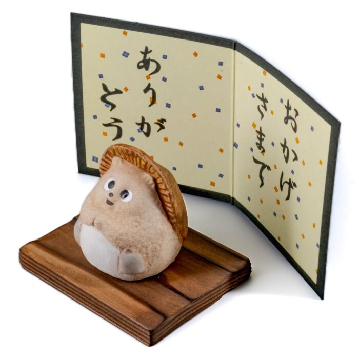 731535 tanuki mini schrein mini jinja japanischer marderhund beige weiss braun schwarz 004 basis