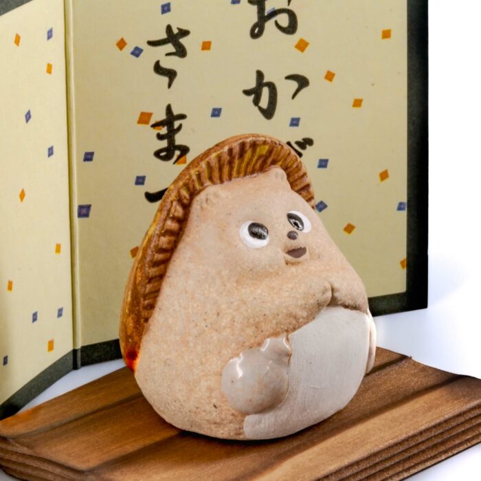 731535 tanuki mini schrein mini jinja japanischer marderhund beige weiss braun schwarz 006