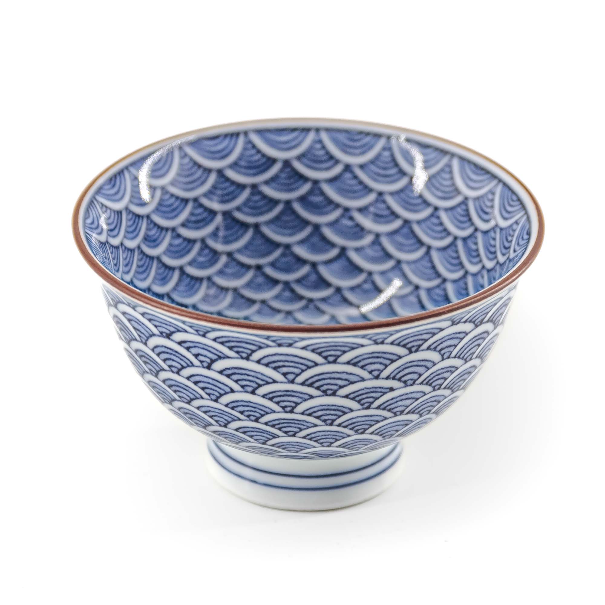 KIYOMIZU Jikichabin Komplett-Set Porzellankanne 300 ml Weiß Blau – Bild 14