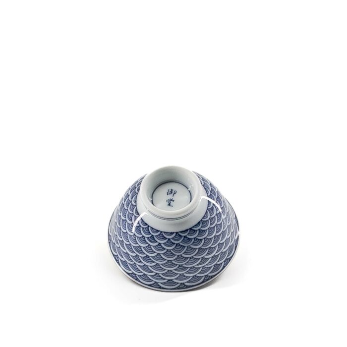 989437 kiyomizu porzellankanne jikichabin 300 ml weiss blau 013 basis