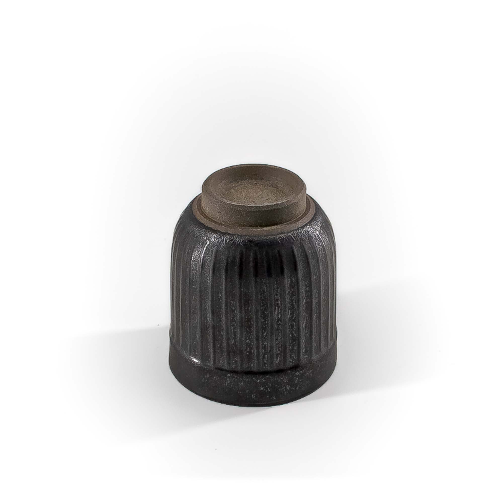 MIRA Jikinoyunomi Porzellantasse 190 ml Schwarz – Bild 4