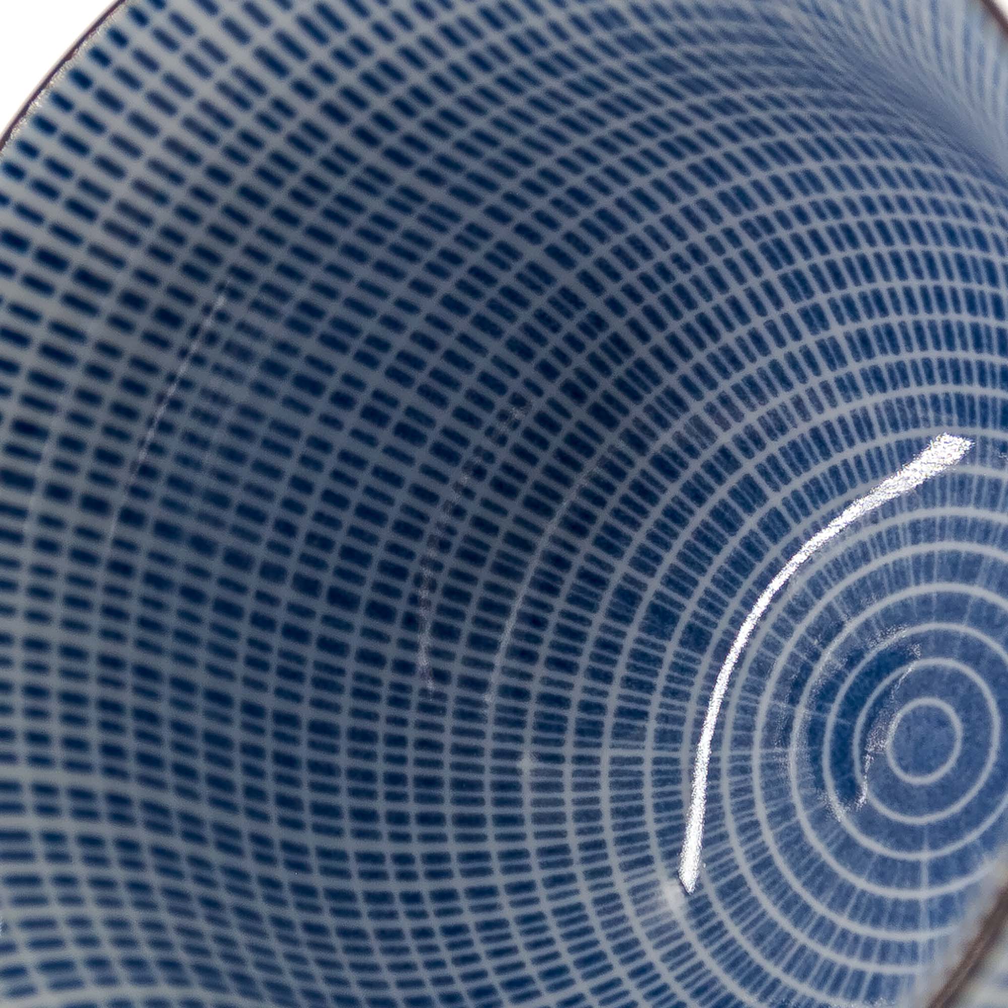 TOKUSA Jikinoyunomi Porzellantasse 180 ml Weiß Blau – Bild 5