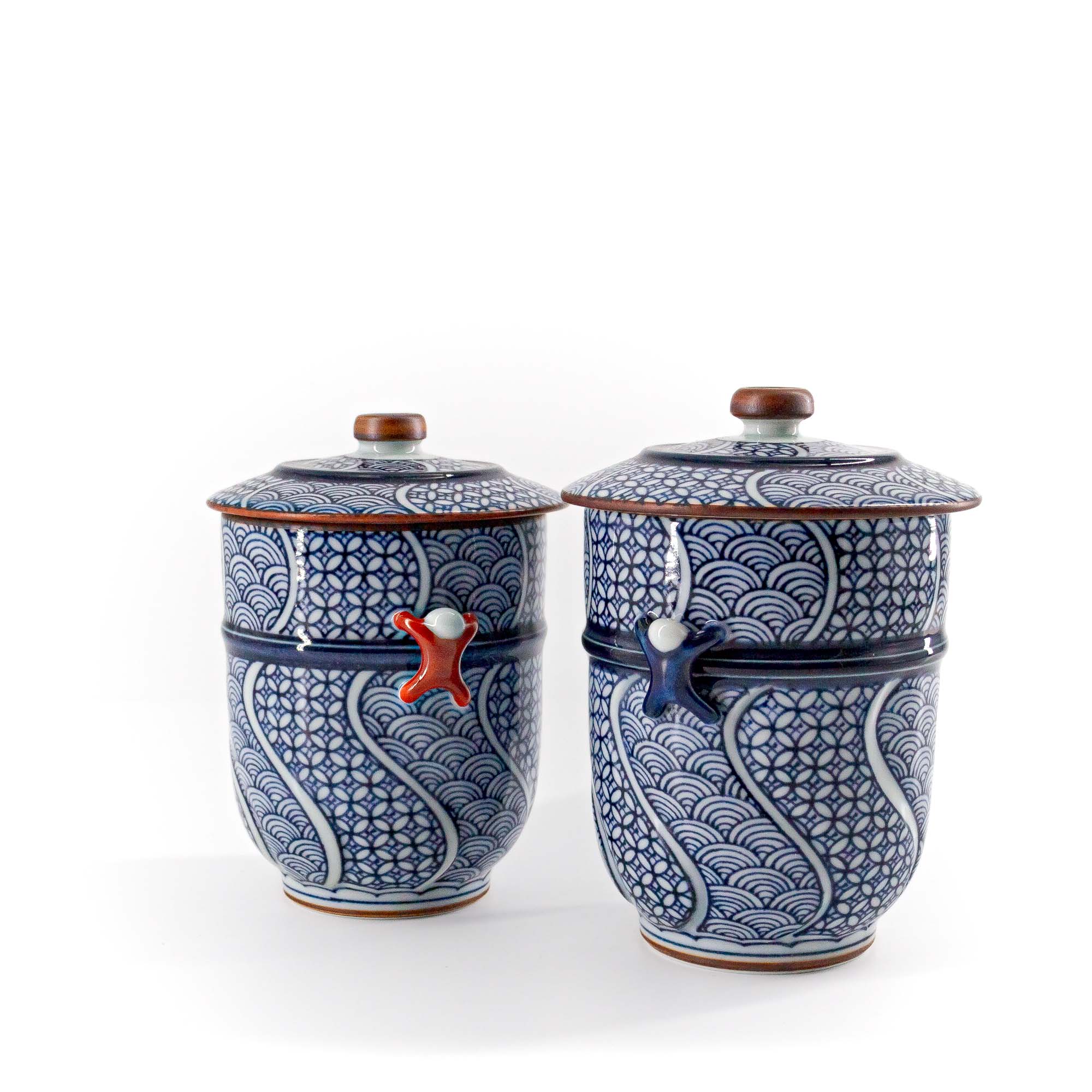 998105-KIYOMIZU-Porzellantasse-Jikinoyunomi-190-ml-Blau-Weiss-001 KIYOMIZU Jikinoyunomi Porzellantasse 190 ml Blau Weiß – Bild 1