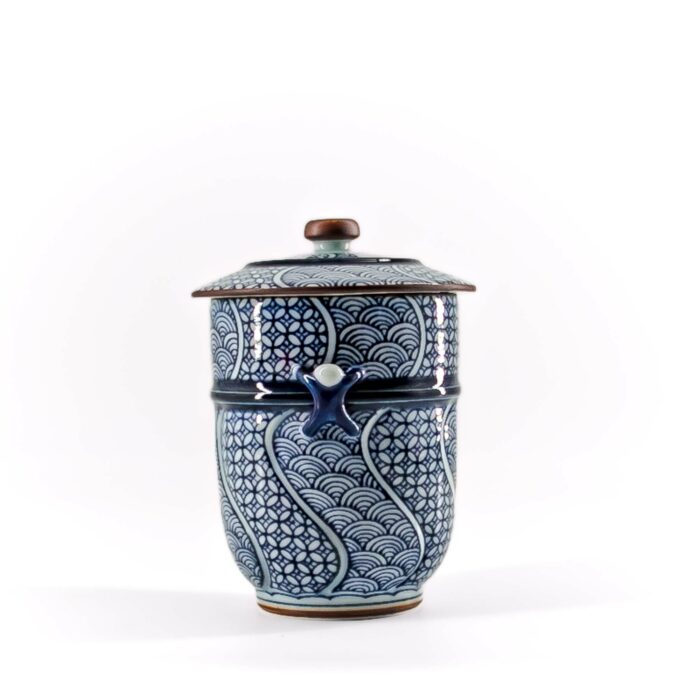 998105 kiyomizu porzellantasse jikinoyunomi 190 ml blau weiss 010