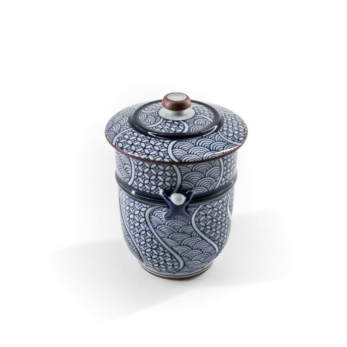 998105 kiyomizu porzellantasse jikinoyunomi 190 ml blau weiss 014 basis