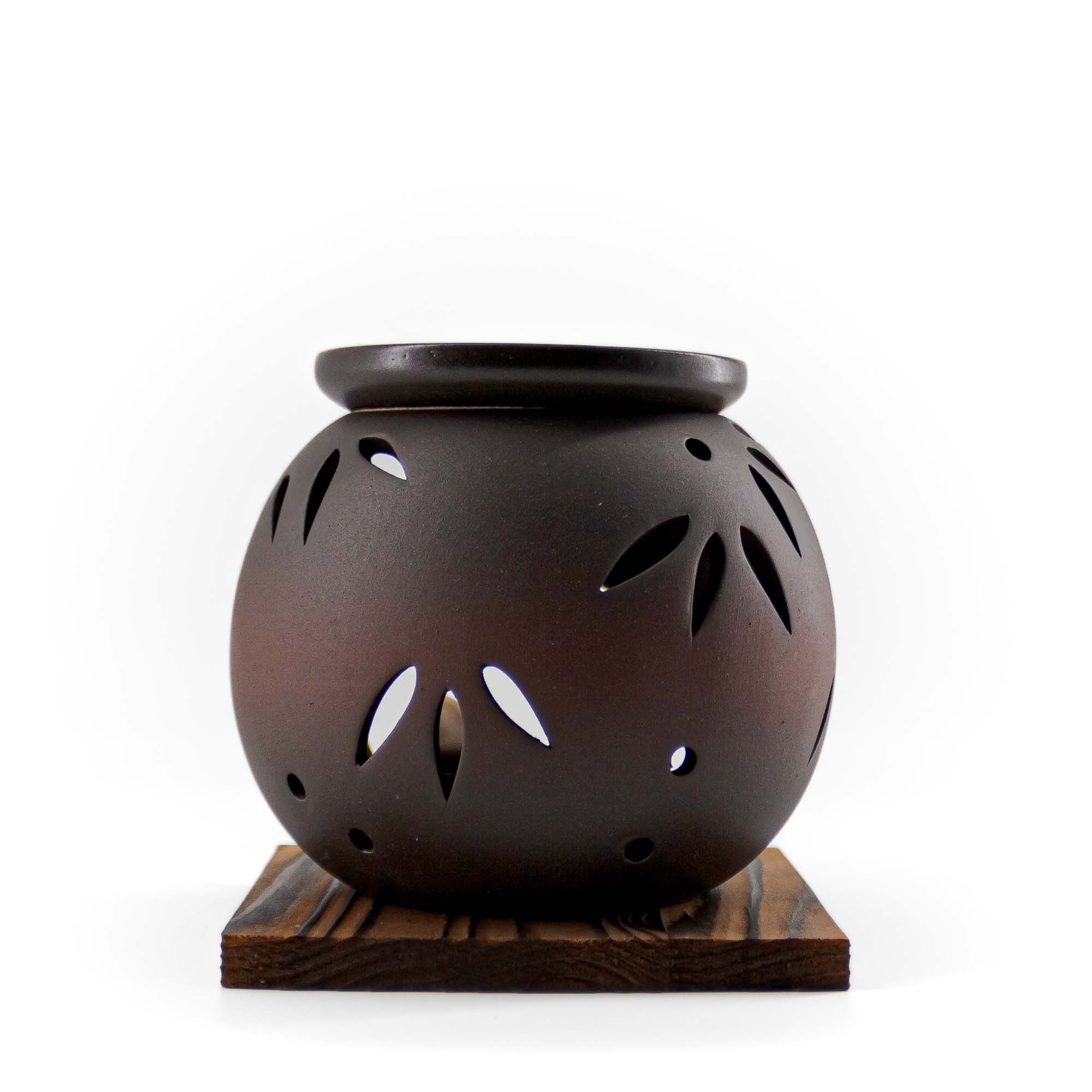 MINAMI Chakoro Teeröster Schwarz Rot – Bild 2