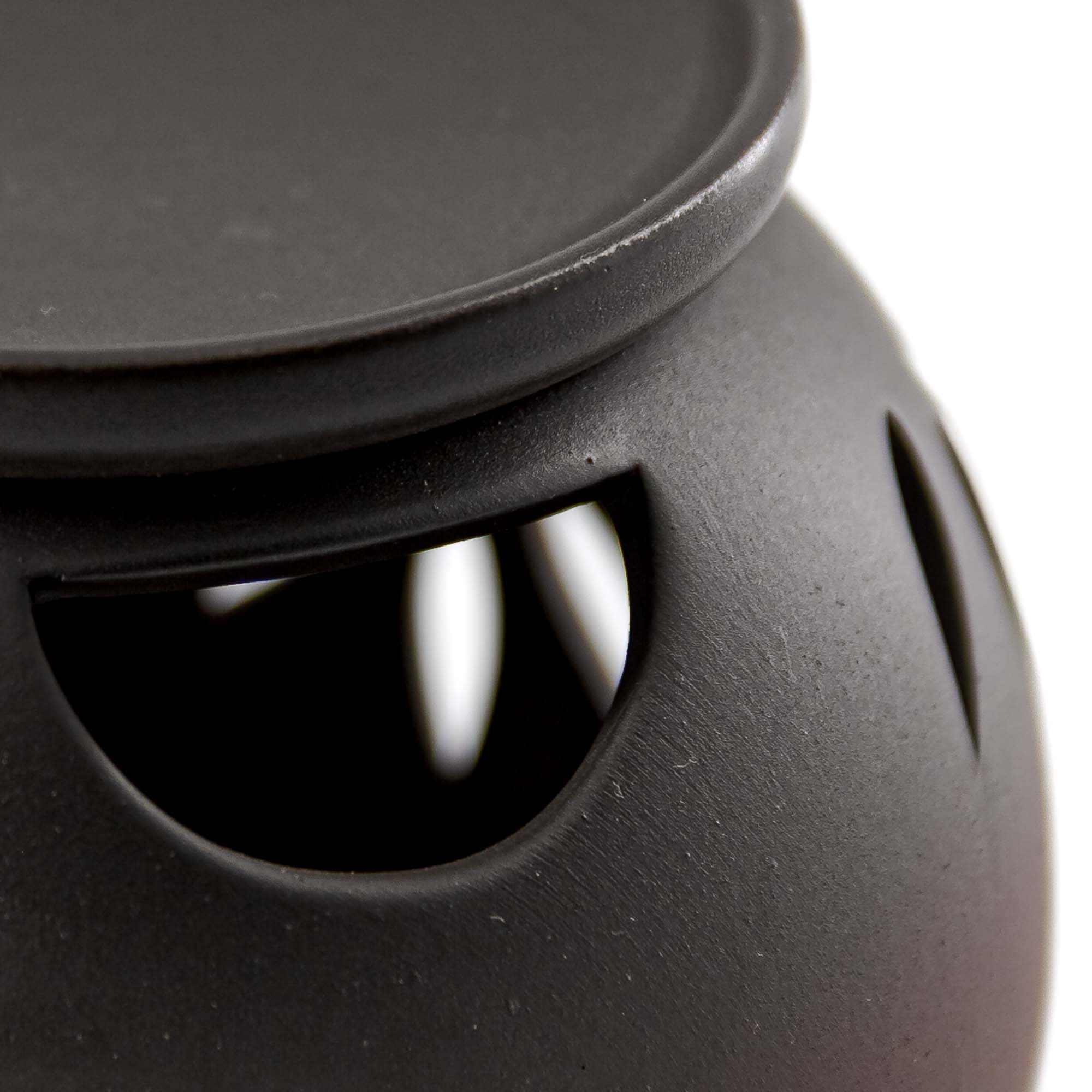 MINAMI Chakoro Teeröster Schwarz Rot – Bild 4