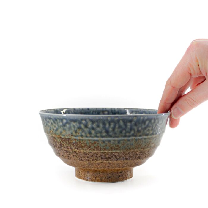 650168 aki schuessel donburi 800 ml blau braun 002