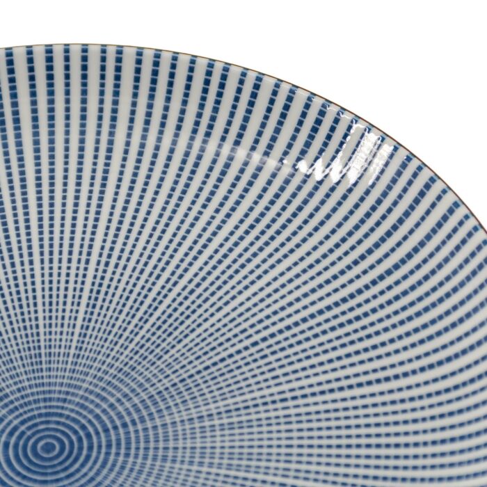 TOKUSA Sara Teller Ø 25.5 cm Weiß Blau – Bild 4