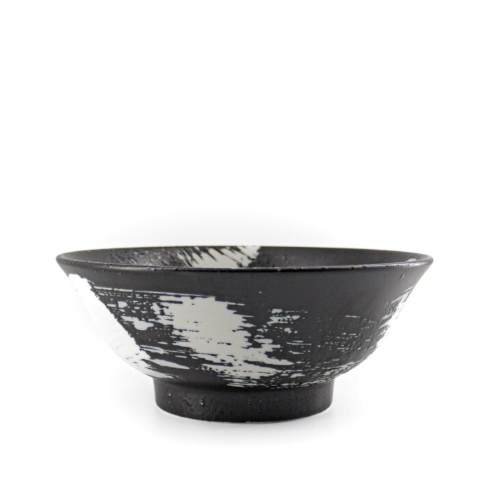723535 hiroto schuessel donburi 900 ml schwarz weiss 001