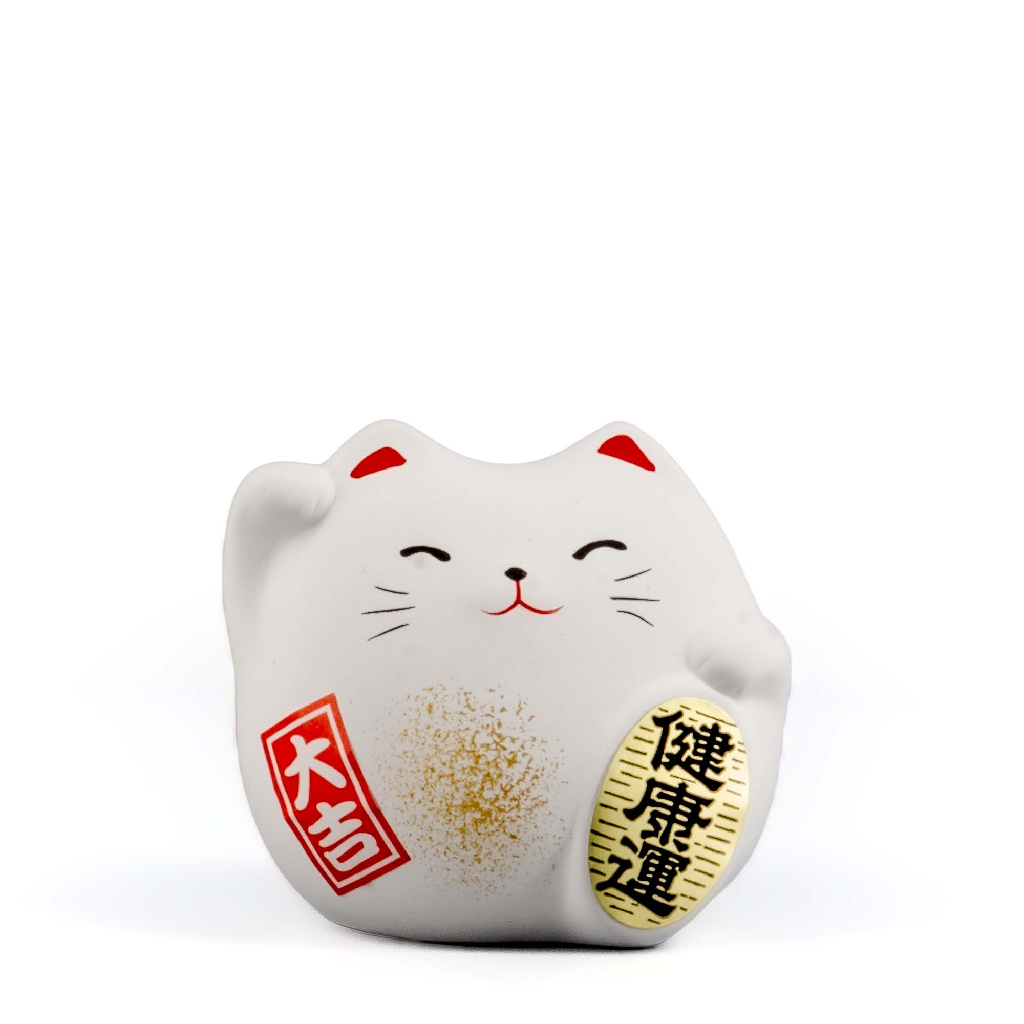 NEKO Katze Omamori Talisman Weiß