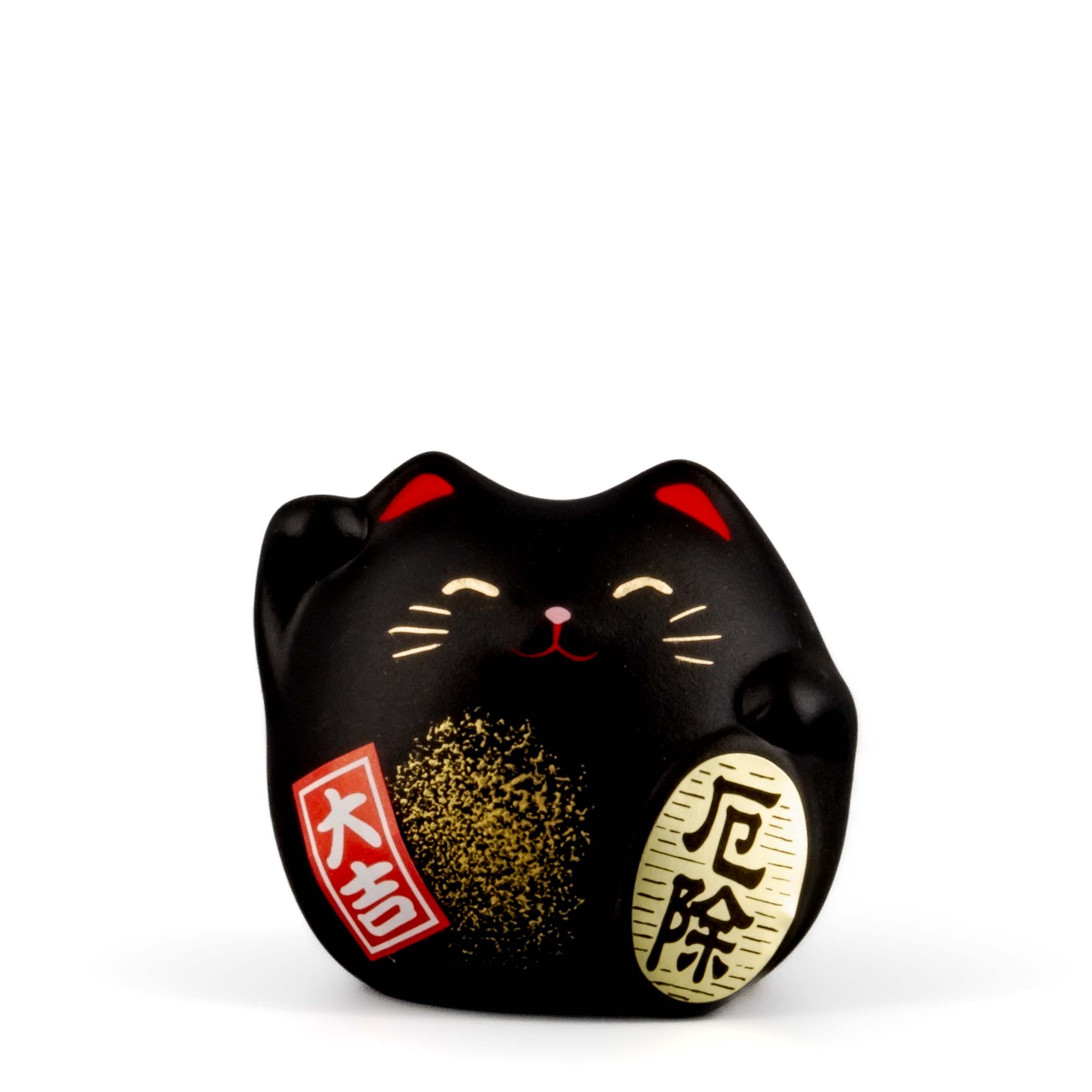731525-NEKO-Talisman-Omamori-Katze-Schwarz-001 NEKO Katze Omamori Talisman Schwarz – Bild 1