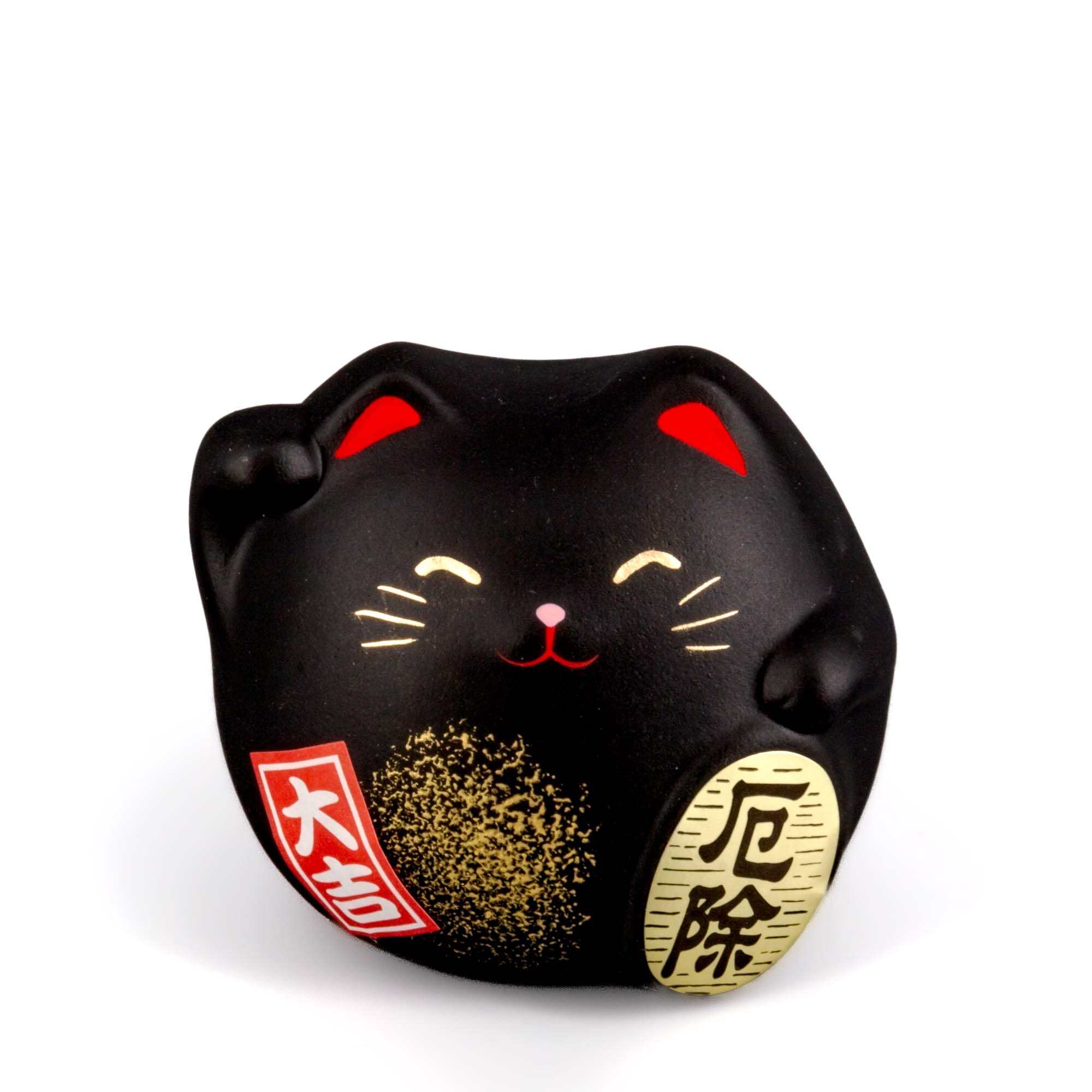 NEKO Katze Omamori Talisman Schwarz – Bild 3