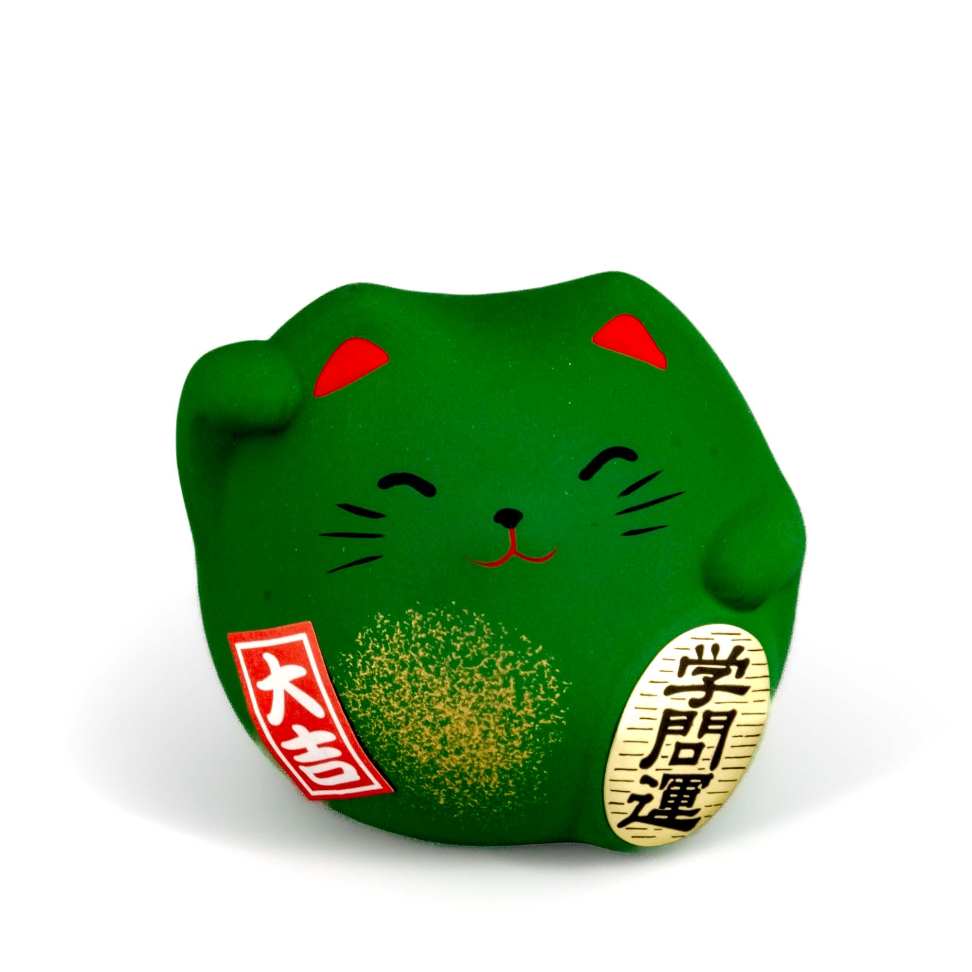 NEKO Katze Omamori Talisman Grün – Bild 6
