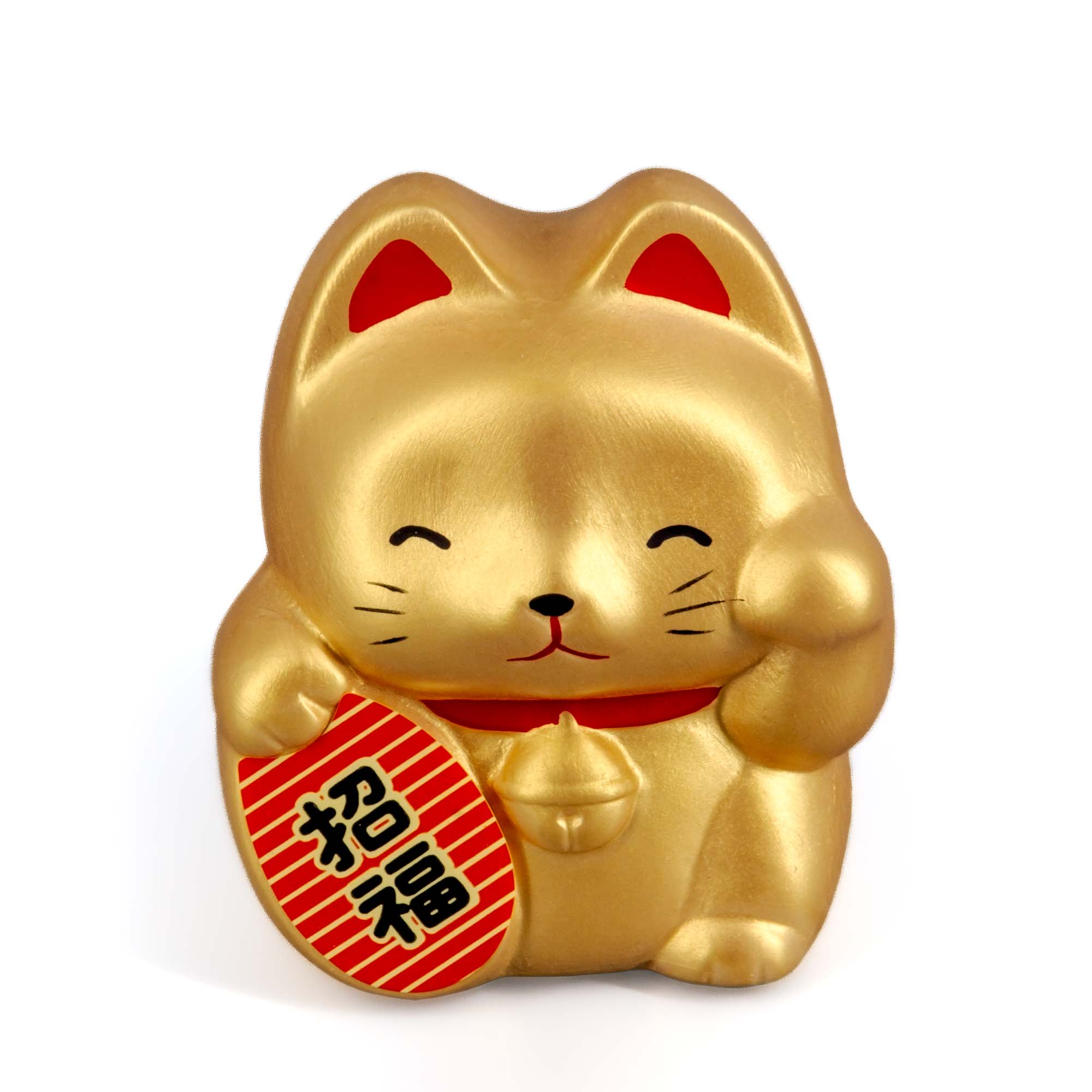 NEKO Katze Omamori Talisman Gold – Bild 3