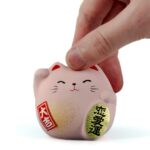 NEKO Katze Omamori Talisman Rosa – Bild 2