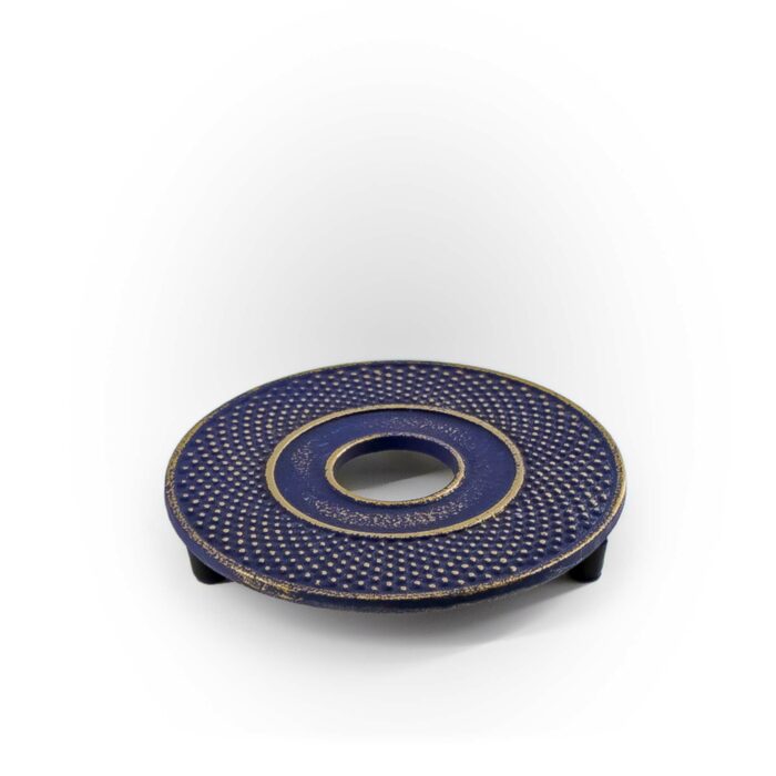 409412 arare kannenuntersetzer tetsubindai blau gold 004 basis